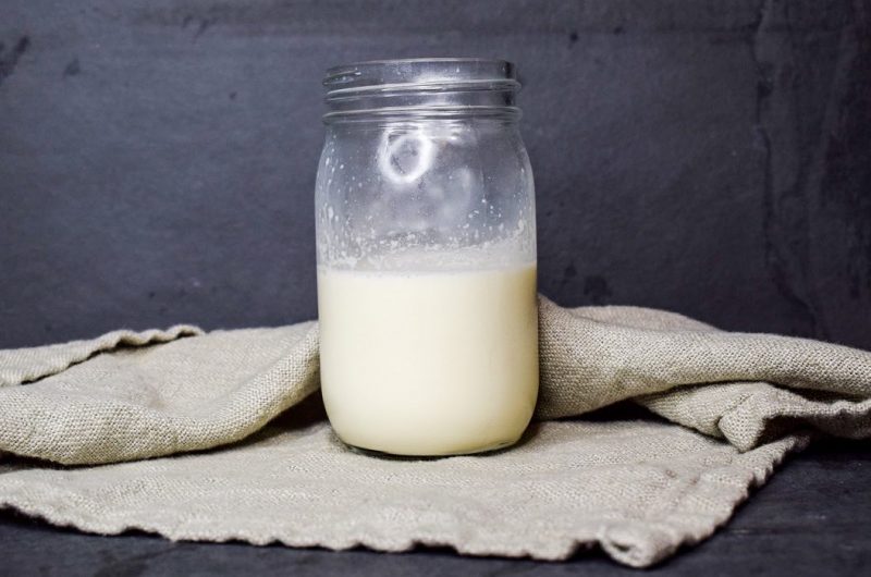 Homemade Raw Organic Evaporated Milk