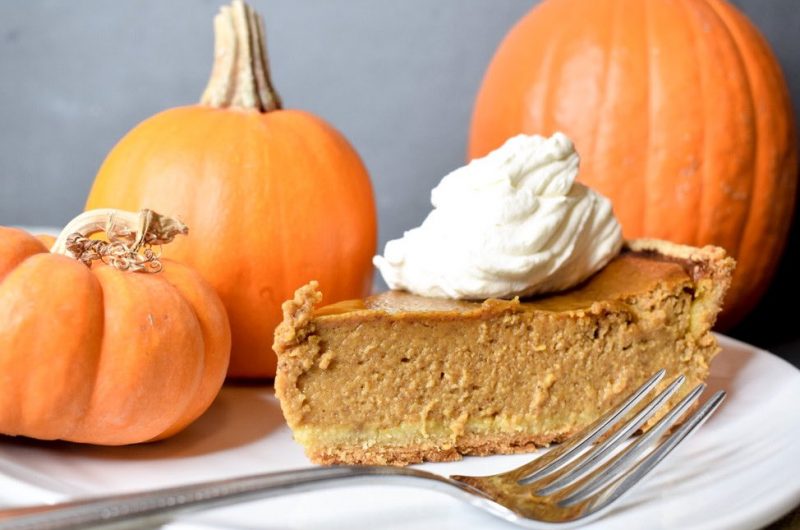 Organic Grain-Free, Sugar Free Pumpkin Pie